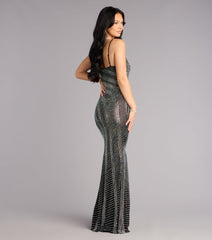 Eliana Rhinestone Mermaid Formal Dress