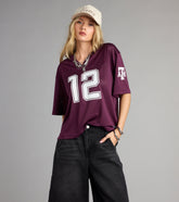Squad Goals Texas A&M® Cropped Jersey Top