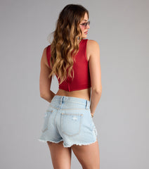 First Pick Stanford® 91 Jersey Corset Top