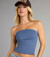 Serve Looks Crop Tube Top