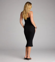 Cutout Crush Hour Midi Dress