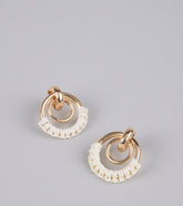 Bold And Breezy Door Knocker Earrings