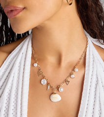 Mermaid Core Charm Necklace