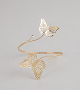 Airy Aura Butterfly Arm Cuff
