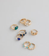 Stack Your Shine Eight-Pack Ring Set
