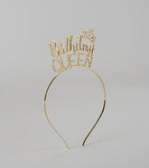 Birthday Queen Headband