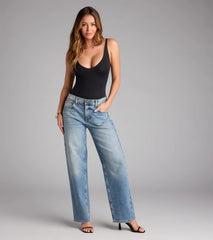 She’s Serving Seamless Knit V-Neck Bodysuit