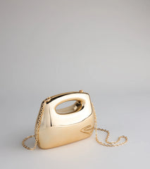 Hold My Shine Metallic Mini Bag