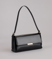It Girl Vibe Faux Leather Shoulder Bag