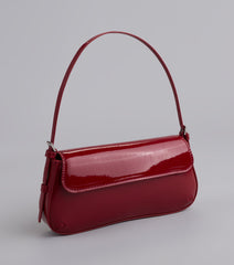 Talk Glossy to Me Patent Shoulder Bag