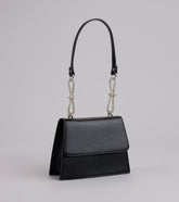 Quiet Glamour Rhinestone Bow Mini Bag
