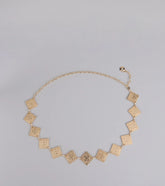 Shimmer And Serve Chain Belt