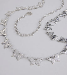Flutter Goals Butterfly Chain Belt