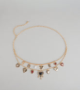 Heart Collector Layered Charm Belt
