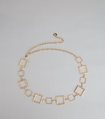 Link Up Square Chain Belt