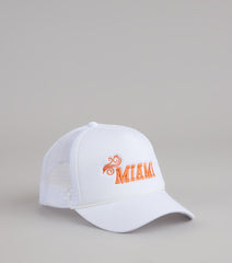 U Know the Vibes Miami Trucker Hat