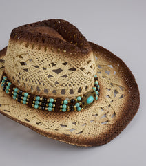 Yeehaw Energy Straw Cowboy Hat