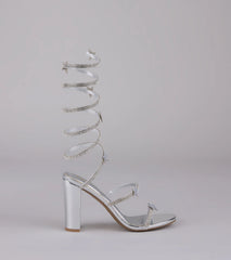 Catch Me in the Cosmos Star Spiral Heels