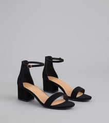 Effortlessly Everything Short Block Heels
