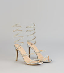 Wrapped in Radiance Stiletto Heels