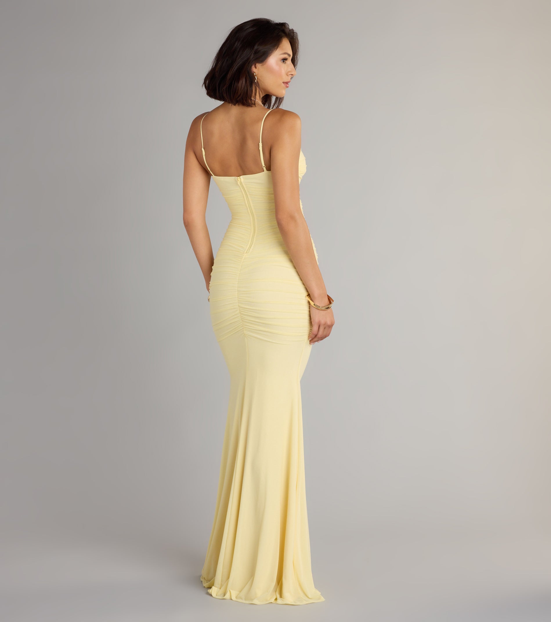 Corrie Mesh Mermaid Formal Dress