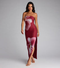 All Eyes On The Floral Maxi Dress