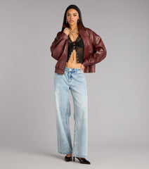 Cool Intentions Lace-Up Top