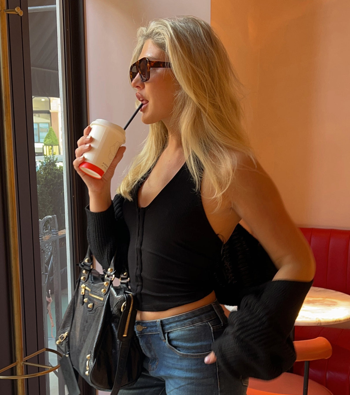 Hooked On You Halter Tank Top