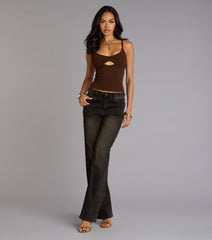 Peekaboo Moment Crop Top