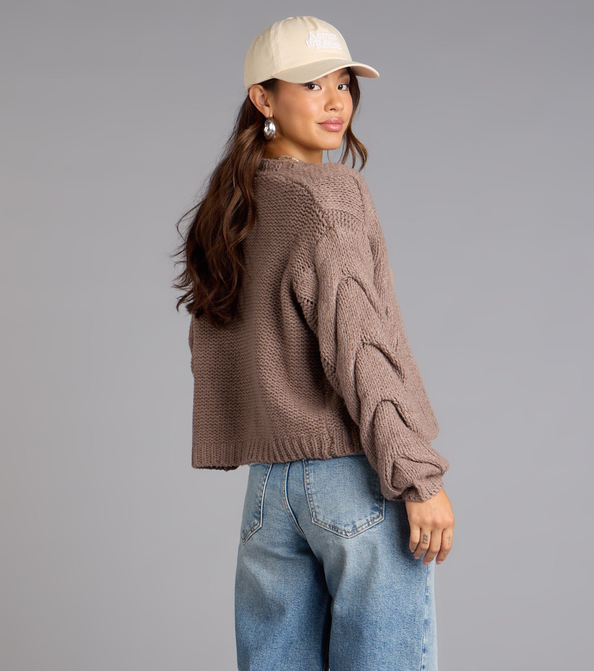 Cozy Up Cable Knit Cardigan