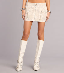 Street Ready Camouflage Mini Skirt