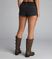 Belt It Like It’s Hot Denim Shorts