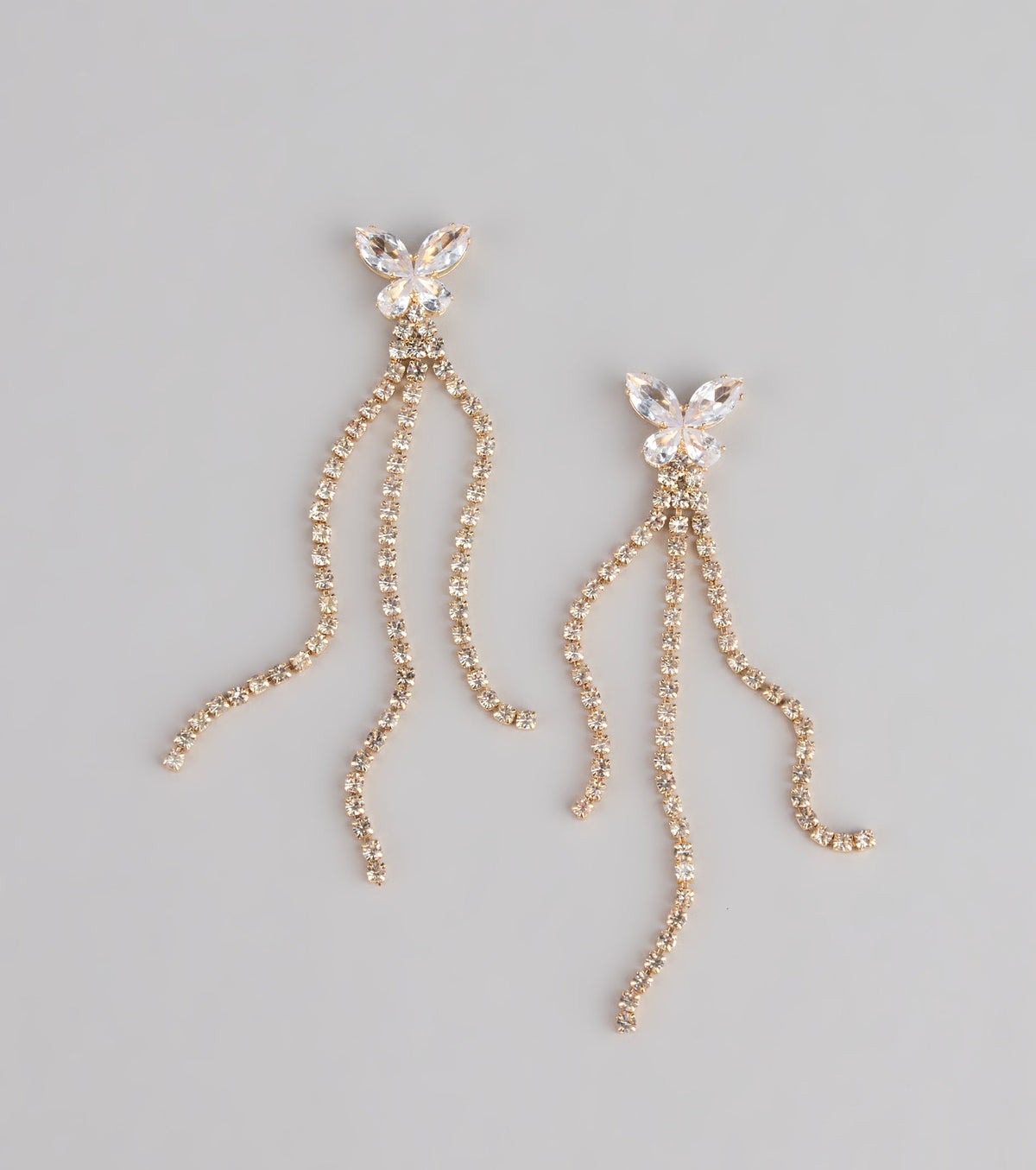 Twinkle And Flutter Butterfly Earrings