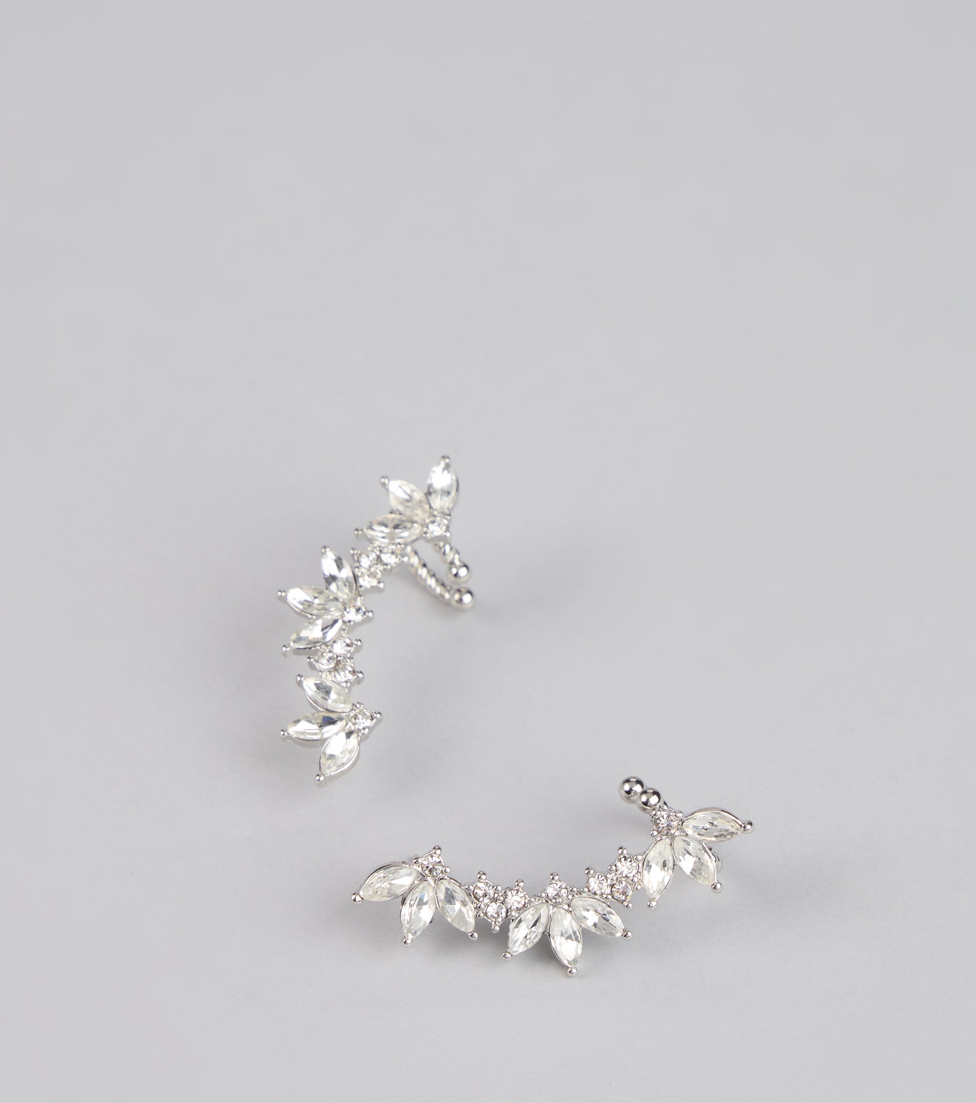 Starlit Spark Rhinestone Earrings