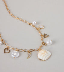 Mermaid Core Charm Necklace