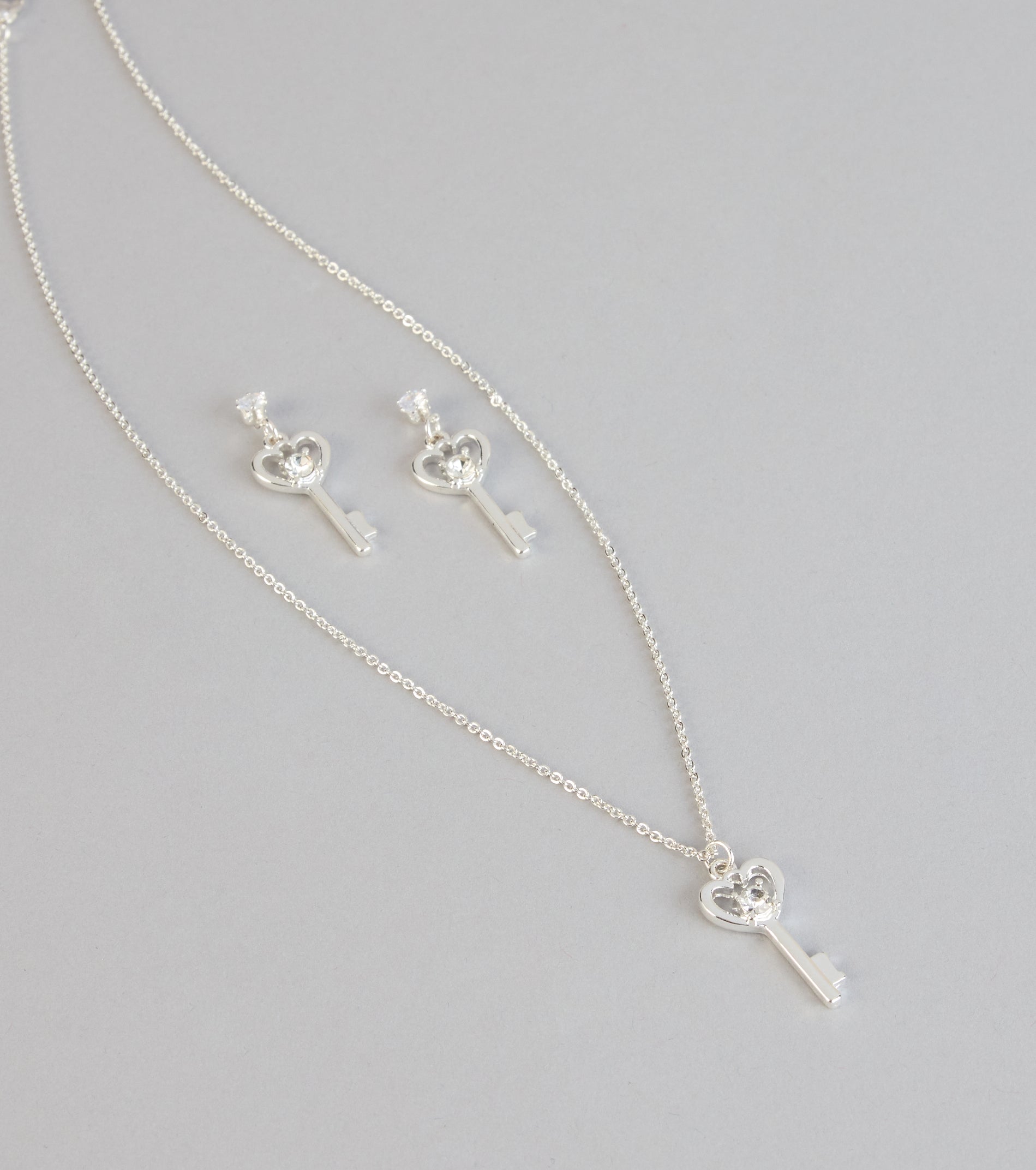 Little Secrets Heart Key Jewelry Set