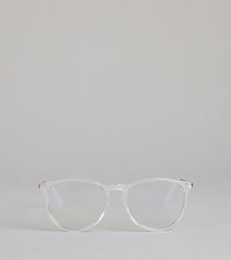 Smart And Stylish Clear Blue Light Glasses