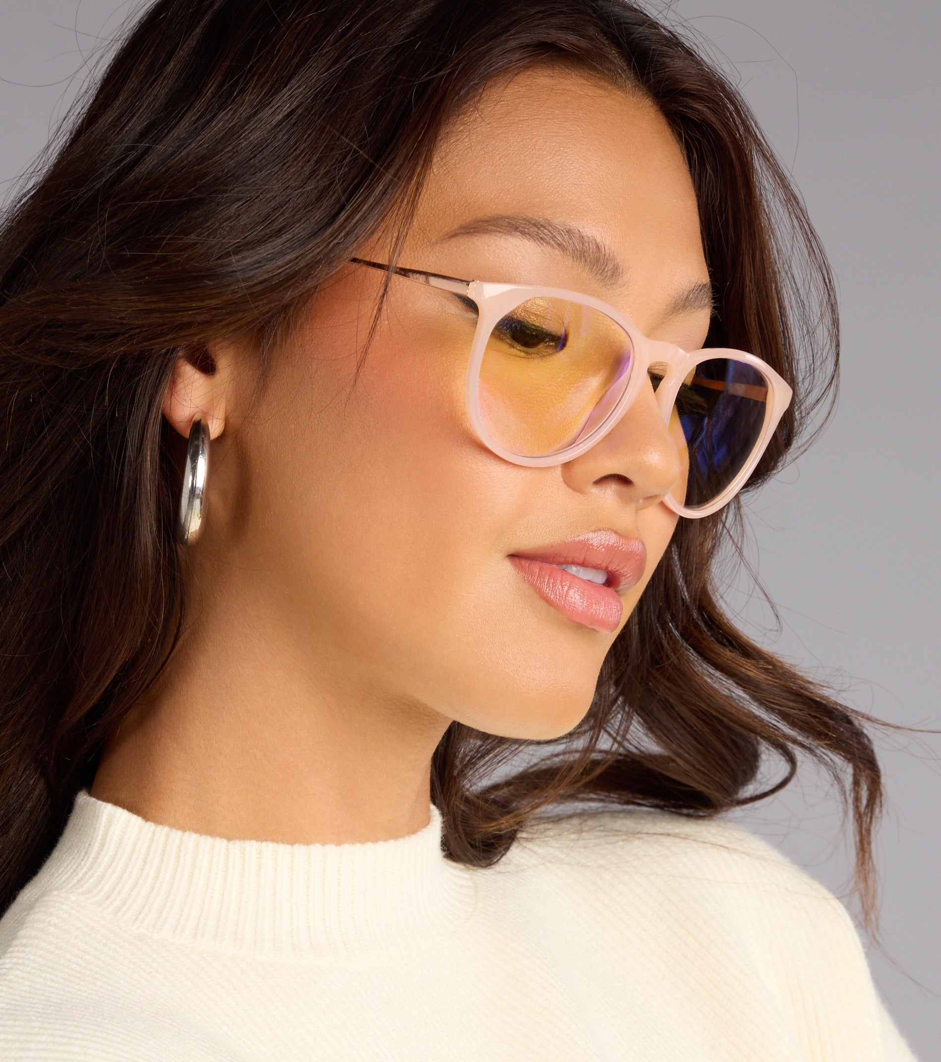 Smart And Stylish Clear Blue Light Glasses