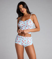 Sweet Dreams and Popsicle Prints Pajama Shorts