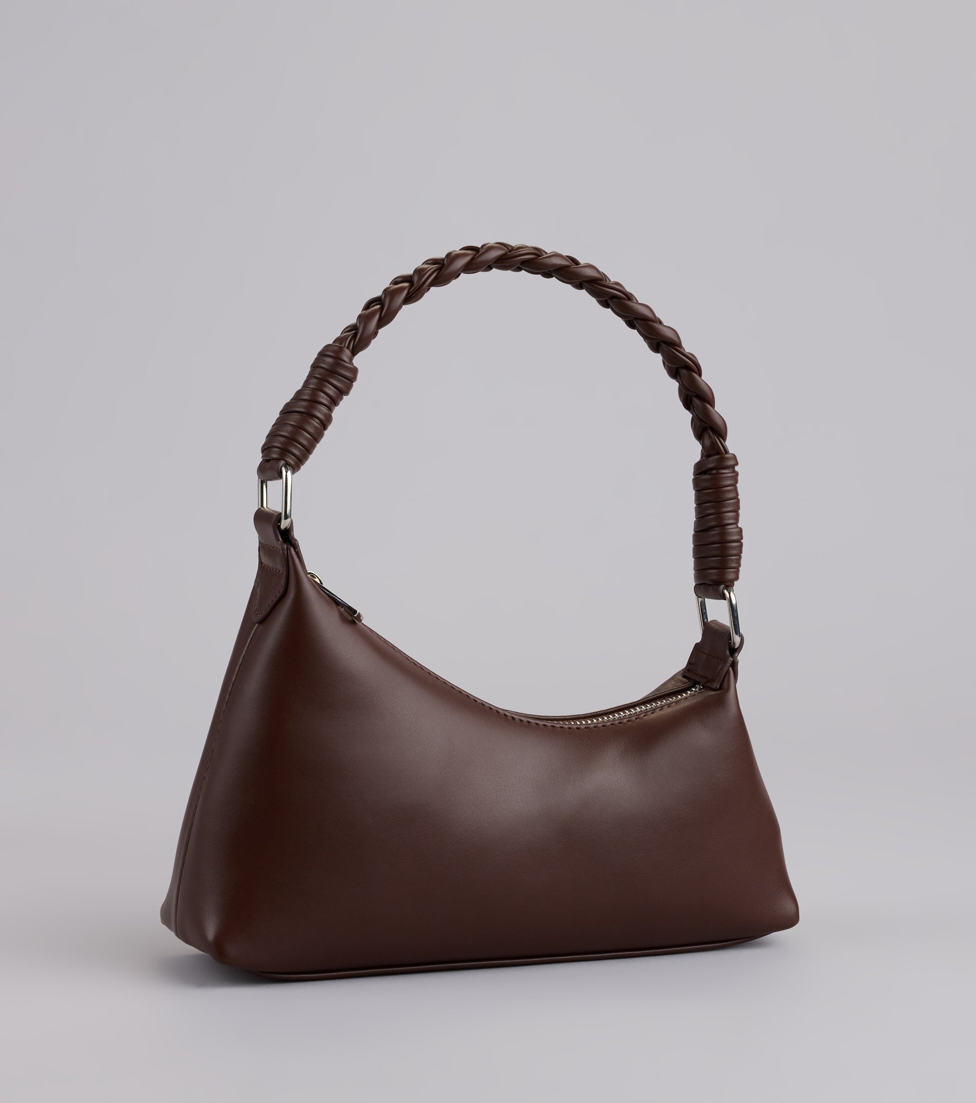 Carried Away Braided Strap Shoulder Bag