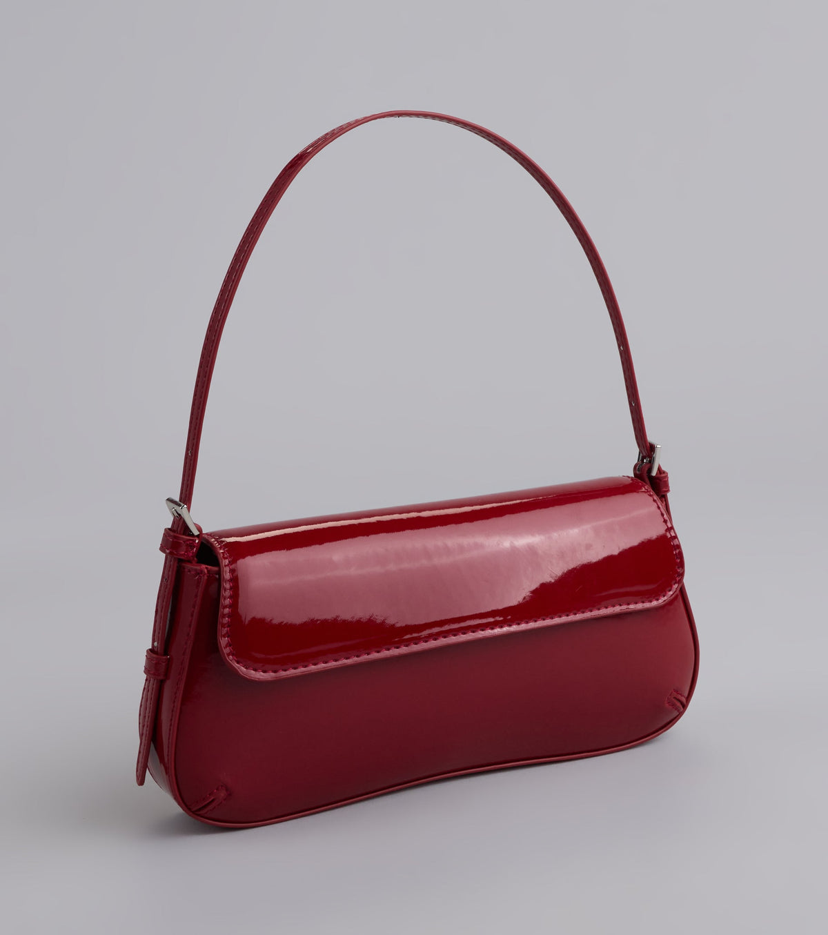 Talk Glossy to Me Patent Shoulder Bag