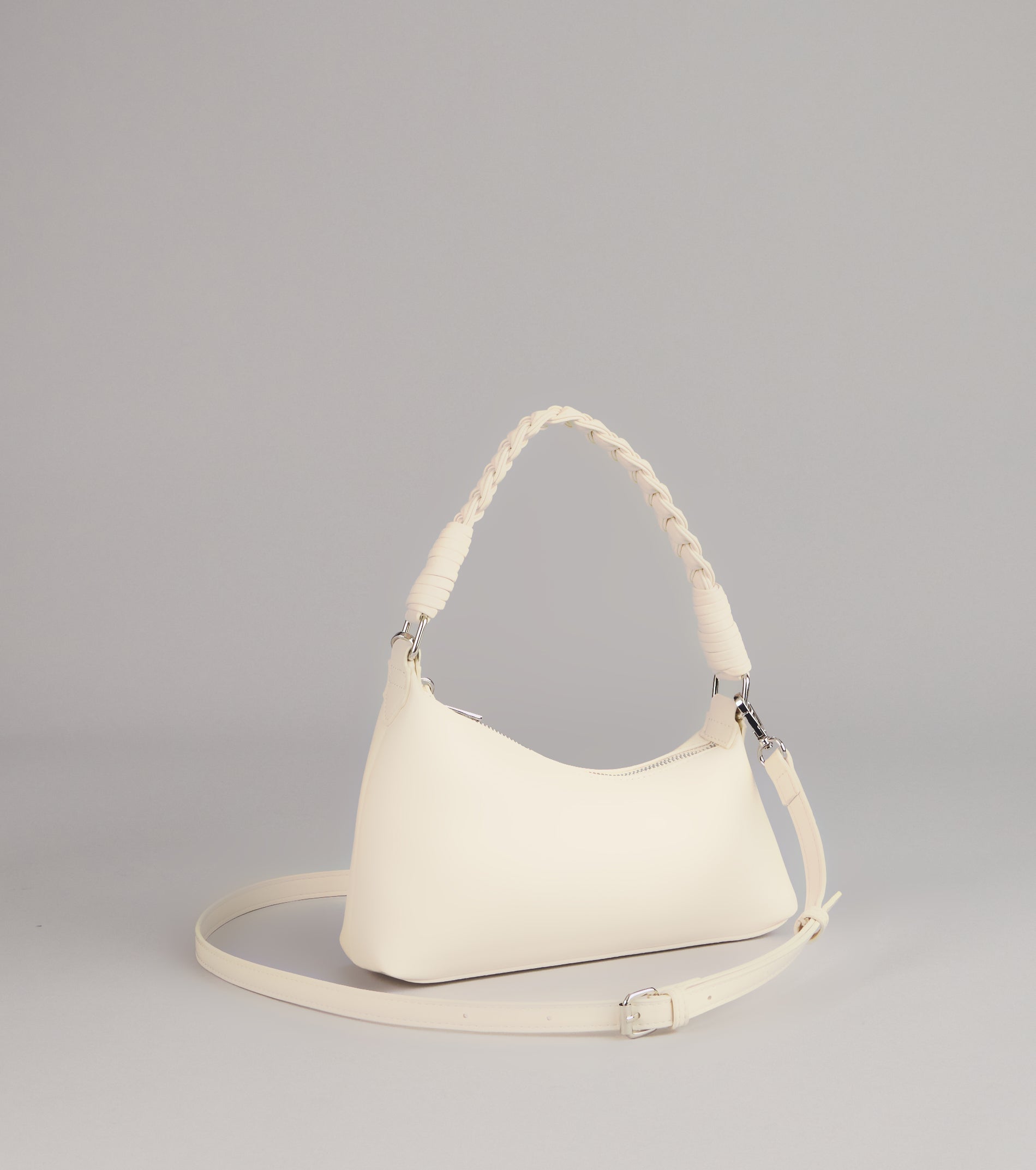 Carried Away Braided Strap Shoulder Bag