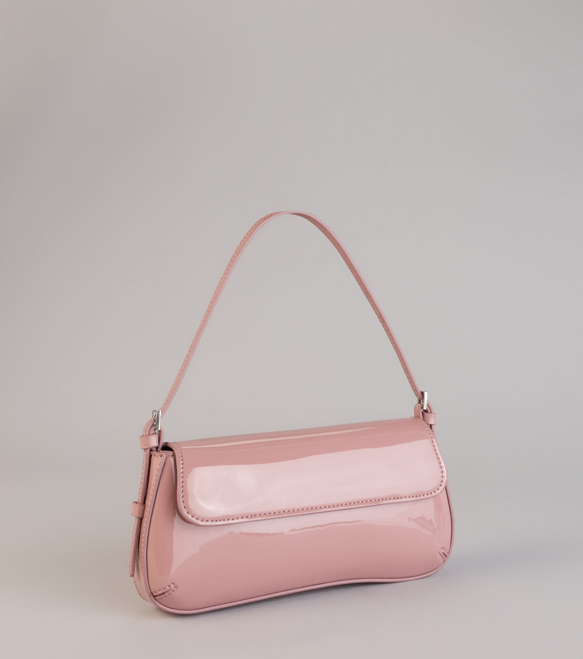 Talk Glossy to Me Patent Shoulder Bag