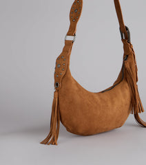 Desert After Dark Fringe Shoulder Bag