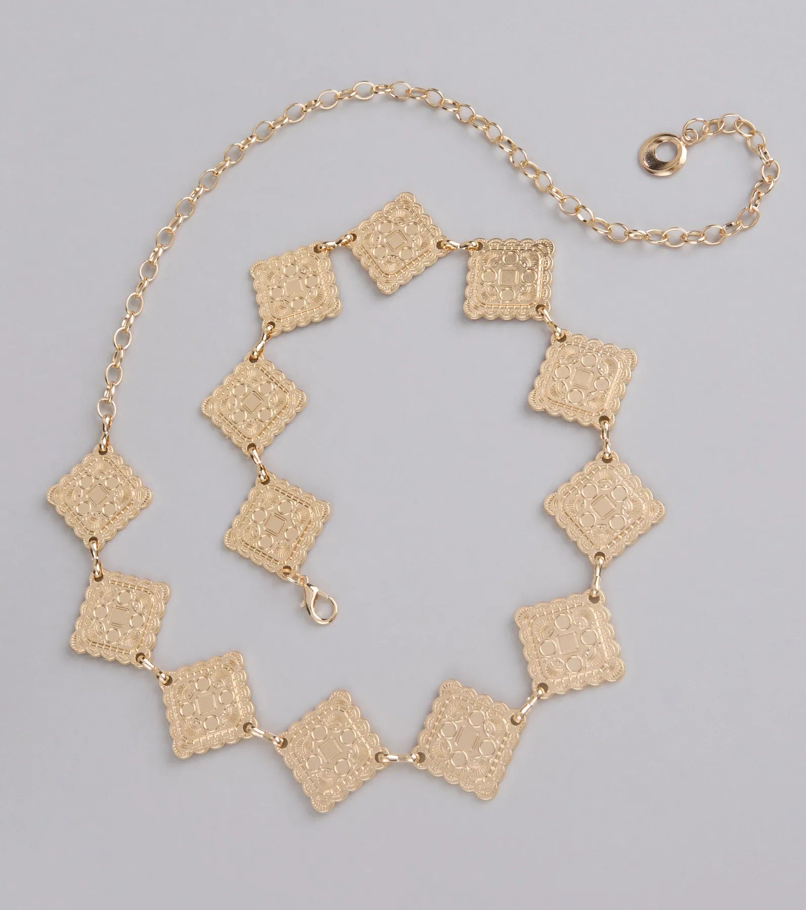 Shimmer And Serve Chain Belt