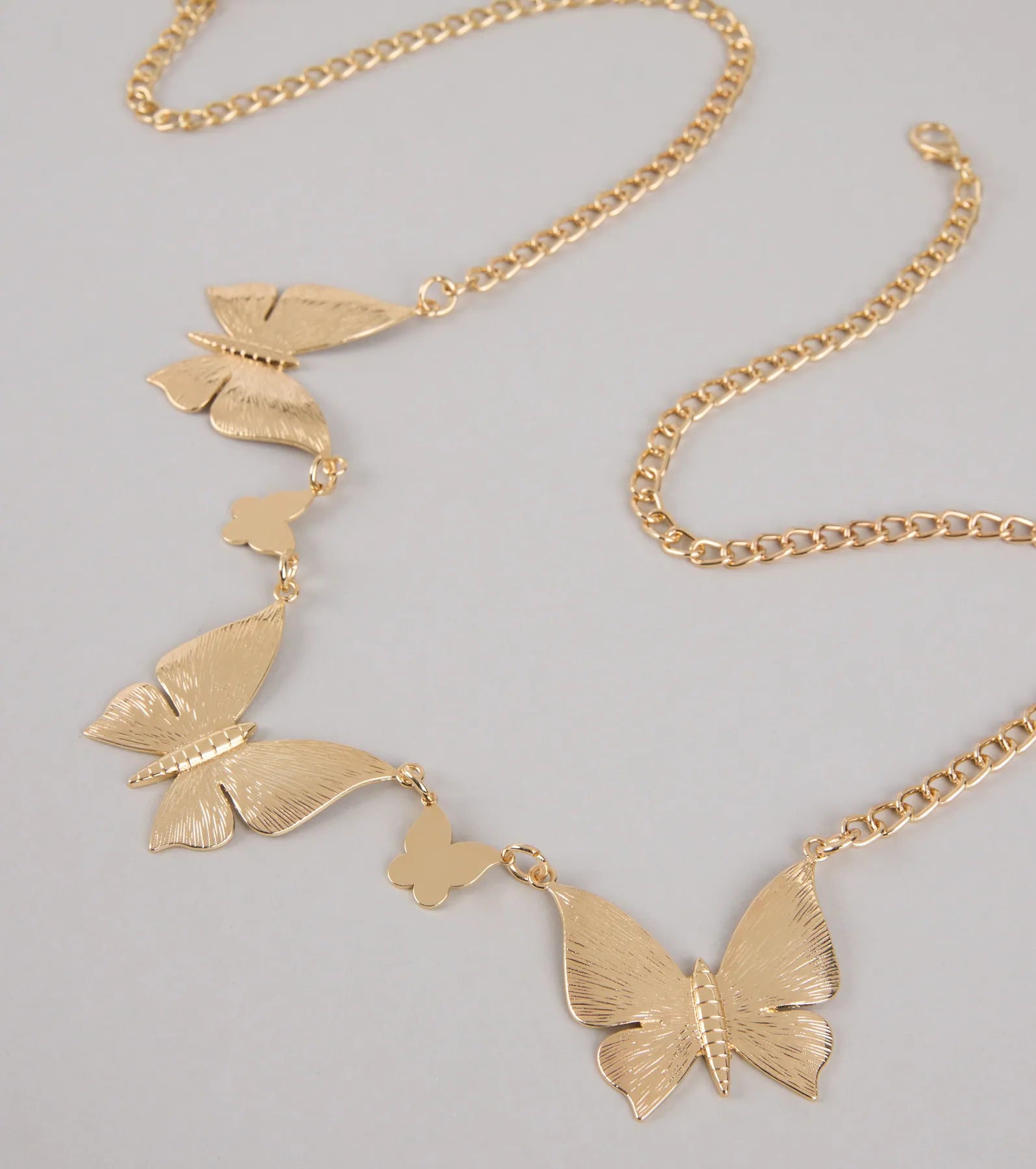 Chic Daydream Butterfly Chain Belt