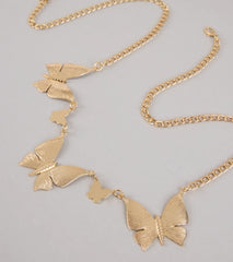 Chic Daydream Butterfly Chain Belt