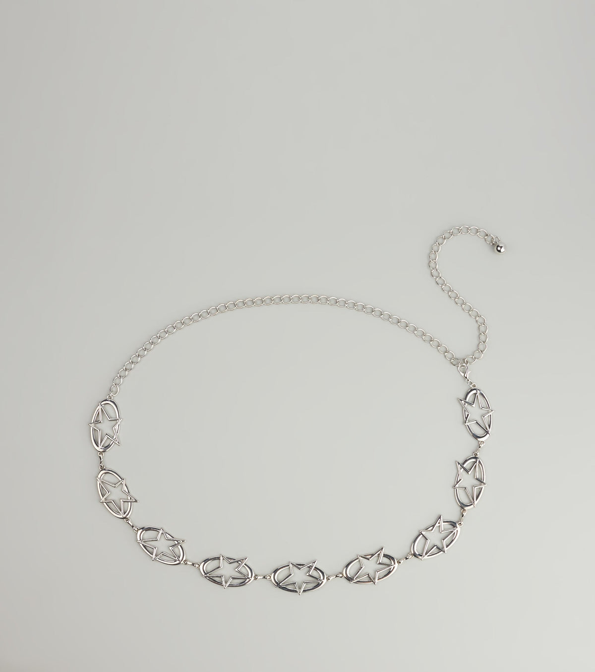 Starstruck Silver Chain Belt