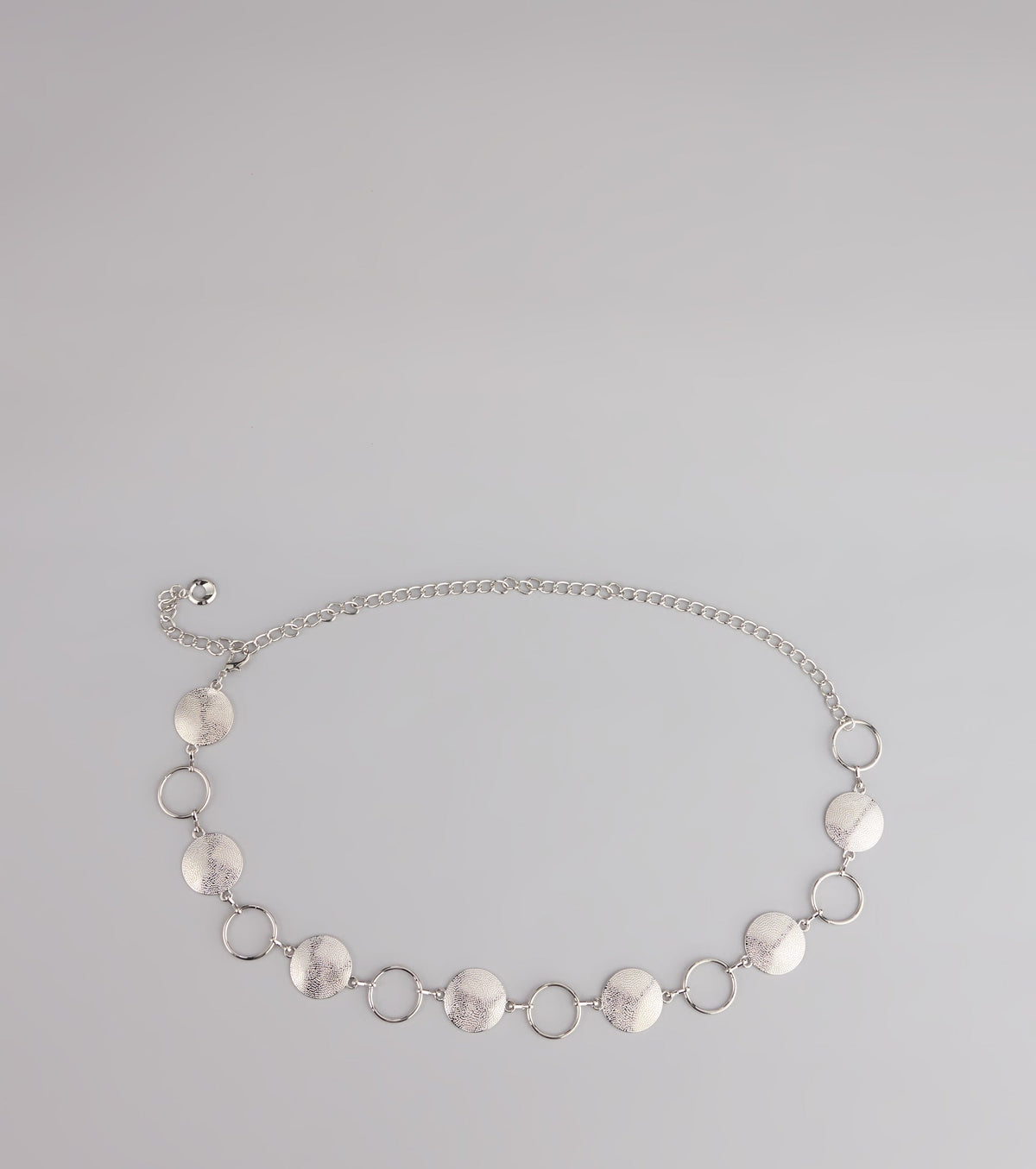 Looped In Luxe Disc Chain Belt
