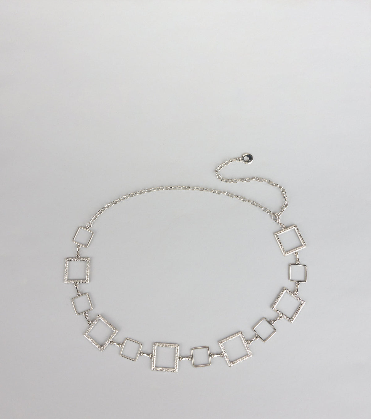 Modern Muse Geometric Chain Belt